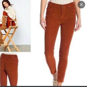 Free people fired chestnut corduroy pant! NWT